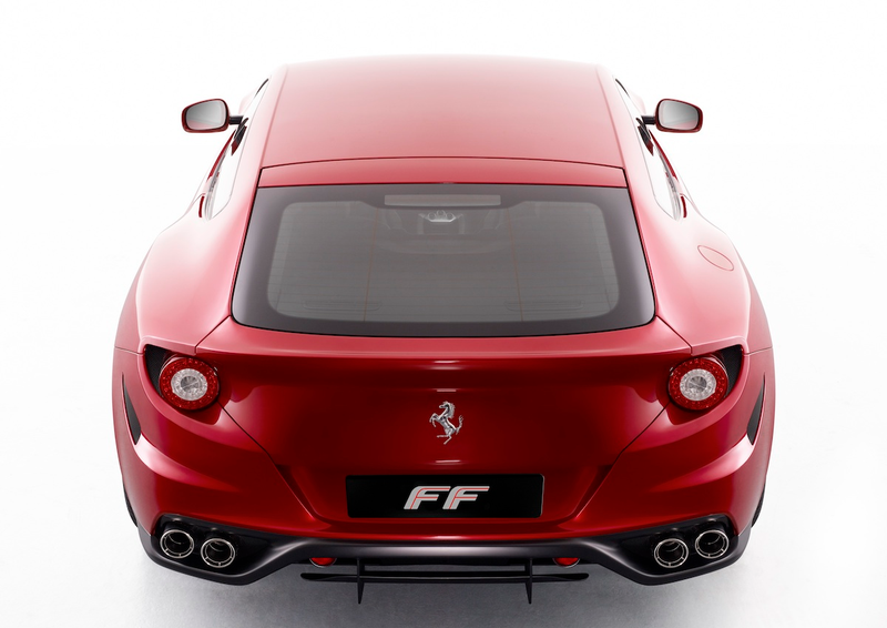 Illustration for article titled Ferrari FF: Four Wheel Drive, Four Seats, One Fantastic Rear End